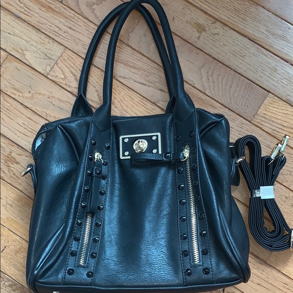Black hand bag